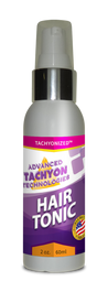 This hair tonic’s formula of organic Tachyonized ingredients helps grow new hair, stops thinning, and thickens hair. Many on chemotherapy have been able to keep their hair. Penetrates into the follicles nourishing hair from the root. Stop certain forms of hair loss within 6 to 8 weeks. 