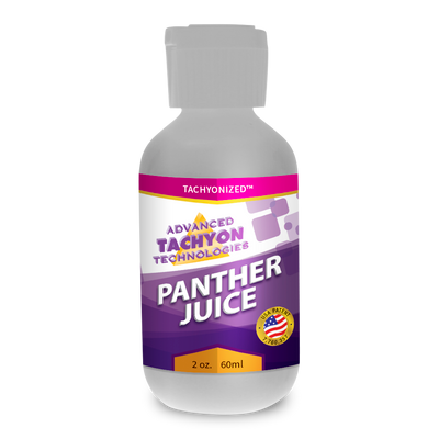 Tachyonized Panther Juice, a Tachyon tantra energy product, delivers Tachyon directly to the source to relieve muscle, joint and arthritis pain, swelling and strains. Great for tantra practitioners and tantrikas..