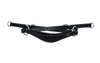 Option: the "Lami" bitless noseband with cross-under feature for attachable reins. Bodanza cheek strap would clip to the top portion of the side rings  where leather cheek strap is shown in the pic: $149.50 CDN (varying sizes & colors available)