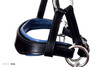 Removeable noseband trim feature in blue