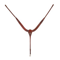 The "pulling collar" advantage allows for full freedom of movement in your horse's shoulders. Collar straps wrap around pommel and criss-cross on either side of saddle horn.