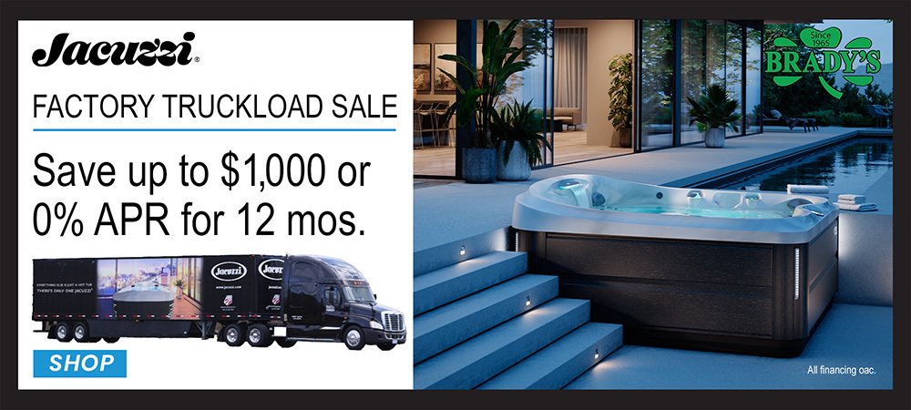 Brady's Jacuzzi Truckload sale Idaho Falls