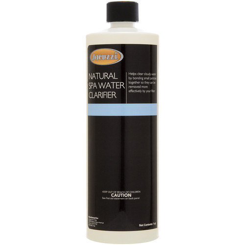 Jacuzzi® Brand Natural Spa Water Clarifier

Helps clear cloudy water by bonding small particles together so they can be removed more effectively by your filter.