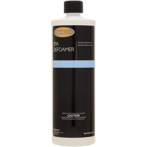 Jacuzzi® Brand Spa Defoamer

Quickly reduce and prevent foam in spas.


