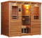 CLEARLIGHT PREMIER IS-5
FAR INFRARED 5 PERSON INFRARED SAUNA

What differentiates Clearlight PremierTM saunas from all others? Craftsmanship and our True WaveTM heater technology! All of our Clearlight PremierTM far infrared saunas are made with highest quality tongue and groove and are available in 2 Eco-Certified wood choices. Either Mahogany or Basswood, and include our advanced True WaveTM heaters making Clearray® Saunas the sauna of choice.

With a classic sauna design your sauna includes roof ventilation, recessed LED accent lights to help set the mood, interior light for reading with a beautiful wood lampshade, Bluetooth/AUX/MP3 Audio inputs, Nakamichi stereo speakers and Never FailTM digital keypad both inside and outside to control temperature, time and lights.
