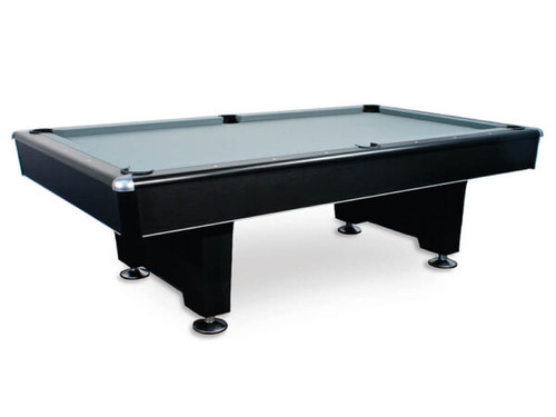 The Black Diamond Billiards Table

The Black Diamond billiard table is an affordable, contemporary billiard table with a black laminate and has metal corner caps & trim. The laminate is burn and scratch-resistant; ensuring that your pool table stays in the best condition. Everyone will love this durable, chic pool table built for a lifetime of fun! Shop this affordable billiards table at