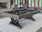 Table Construction

•    The six-beam system creates a strong platform to support the slate
•    Each beam measures 4” x 2.5”

Cushion Rubbers

•    Presidential’s BCA approved K-66 profile cushion rubbers are used on all our tables.
•    This superior quality cushion rubber results in one of the liveliest and most accurate rails in the industry.

Materials

•    Solid hardwood 6” wide rails
•    Solid hardwood frame
•    Metal & wooden legs

Slate

•    1 inch 3-piece K-pattern slate
•    The slate is diamond honed to perfection to within ten-thousands of an inch

**Due to the natural variation in wood and the hand-applied, multi-step finishing processes the actual finish may vary from the table pictured.  The finish may vary slightly from the other products in the collection due to the wood and finishing process.