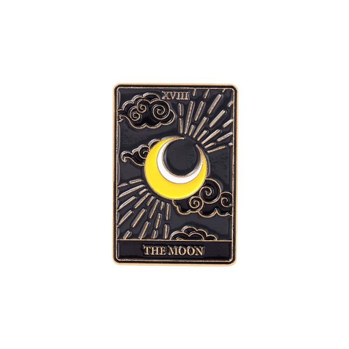 Moon Attic “The Moon” Enamel Pins 
XZ5243