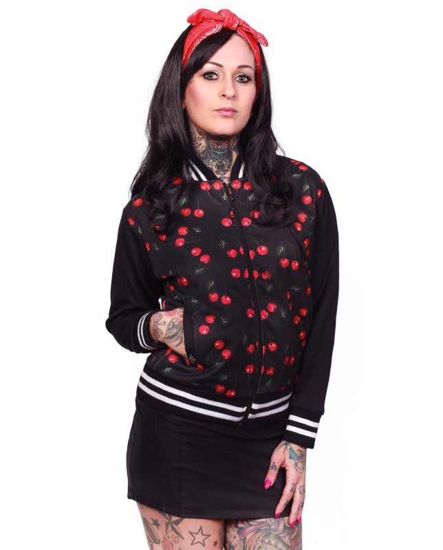 Liquor Brand Cherry Jacket Black Zone Rock