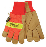 Kinco 1938KW - Insulated Lined Pigskin Knit Wrist Gloves