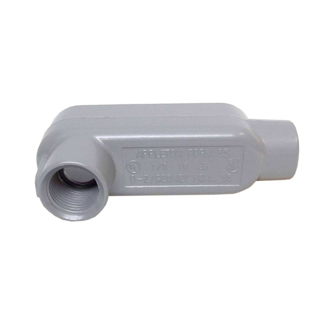 Appleton LB50A 1/2" Form 85 Aluminum Unilet Conduit Outlet Body