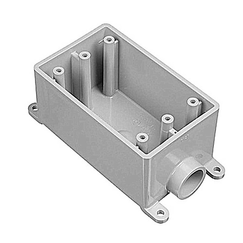 Carlon E980efn 3 4 1 Gang Rigid Non Metallic Conduit Switch Box Fse