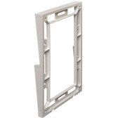 Arlington Dhb1c 1 Low Profile In Box Electrical Box With Adapter Sleeve For New Brick Construction 1 Gang Horizontal Clear Cover White Box Amazon Com