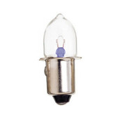 Miniature Lamp PR4 - 2.33V, .27A Single Contact Mini Flange Base Bulb