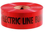 Ideal 42-101 - Non-Detectable Caution Buried Electric Line Below Tape - 1,000 ft.