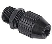 T&B 2690 - 1/2" Black Beauty Liquidtight Straight Cord Connector