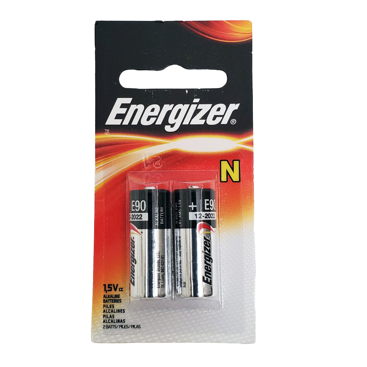 Energizer E90BP-2 Ever 2 Pack 1 1/2 V N Battery
