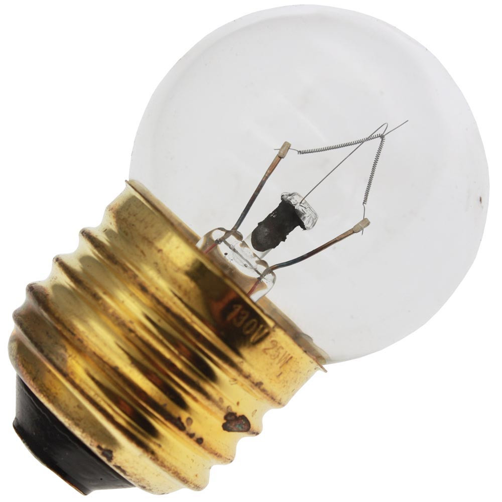 25S11MED Incandescent 130V Light Bulb