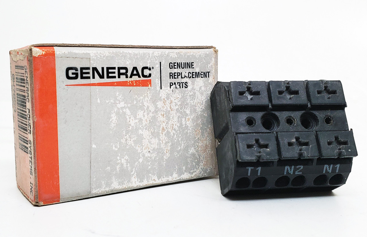 GENERAC 0H7853 TERM. BLOCK 3P UL 1220AWG