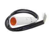 Selecta SL32116-5-BG - 28 Volt Neon Amber Indicator