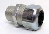 T&B 2921 - 1/2" Straight Steel Cord Connector (.310- .560)
