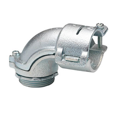 bridgeport malleable conduit connector flexible iron metal hover zoom