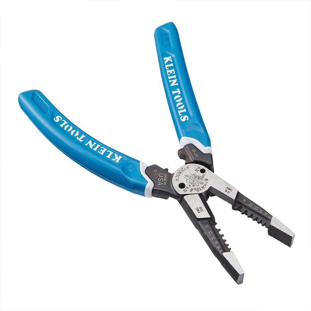 Commercial Electric 7/" Wire Stripper//Cutter /& Non-Contact AC Voltage Detector