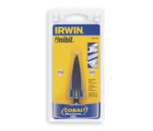 IRWIN UNIBIT Cobalt Step Drill Bit, 1/8-1/2 In X 1/32