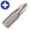 IRWIN Phillips Insert Bit, #1, 1 In L, 1/4, Pk 25