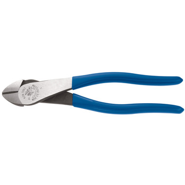 KLEIN TOOLS Diagonal Cut Plier, 8 In, HD, Angled, Bevel