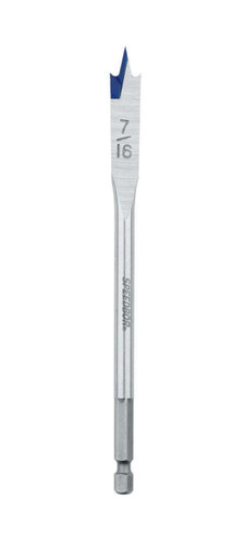 IRWIN SPEEDBOR Spade Bit, 7/16 In D, 6 In L, I/4 Shank
