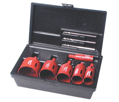 Electricians 7 pc Kit, Bimetal,Arbor Attached Real McCoy