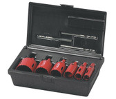 Plumbers 7 pc Kit, Bimetal,Arbor Attached Real McCoy