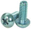 Round Head Machine Screw 6-32 x 1/2"