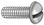 Round Head Machine Screw 3/8-16 x 2-1/2"