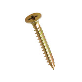 Drywall Screw Coarse Thread - Yellow Zinc  6 x 2-1/4" (100 Pack)