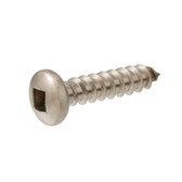 Square Drive Pan Head Sheet Metal Screw 12 x 3/4" (100 Pack)