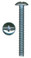 Truss Head Machine Screw 1/8 x 3" Phil/Slot Combo
