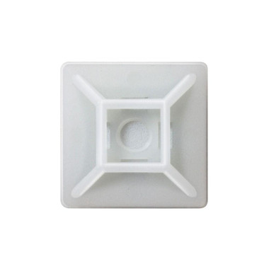 Cable Ties Mounting Backs 3/4" Nat.