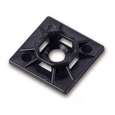 Cable Ties Mounting Backs 3/4" Blk.