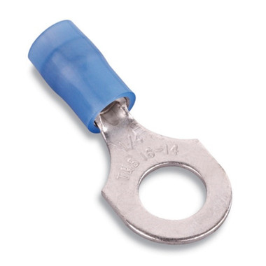 Ring Tongue Terminal - Blue #10/16-14