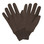Gloves - Brown Jersey Gloves (GL605)