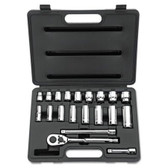 Drive Socket Set, 3/8", 20pc