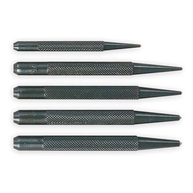 Center Punch Set W/Pouch, 5 Pc.