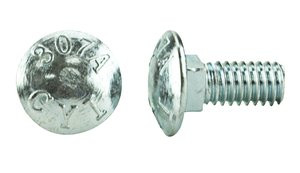 Carriage Bolt - Zinc Plated - 1/4-20 X 2"