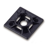 Cable Ties Mounting Back 1" Blk.