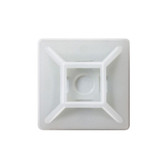 Cable Ties Mounting Back 1" Nat.