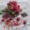 Freeze dried Raspberry pieces in Chocolate