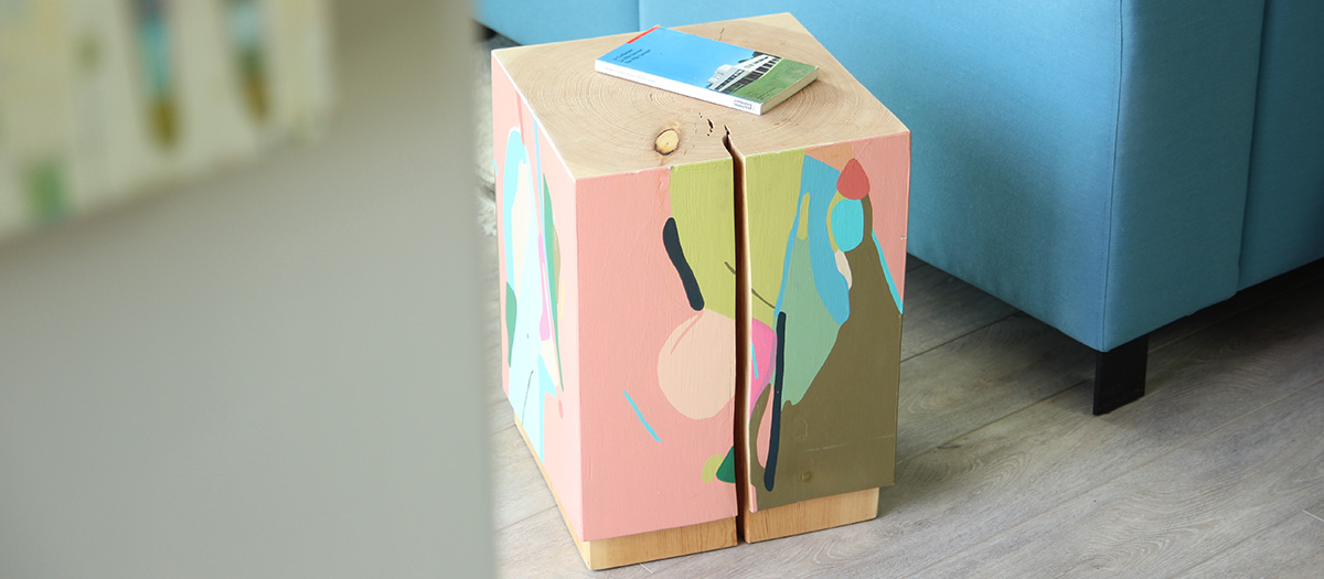  Hand Painted Art Table Collection