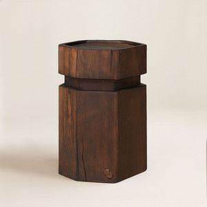 Cinco Side Table
15 x 15 x 22 H inches
Dark Walnut Finish